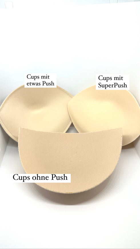 MITTLERE PUSH-UP CUPS // zum Einnähen